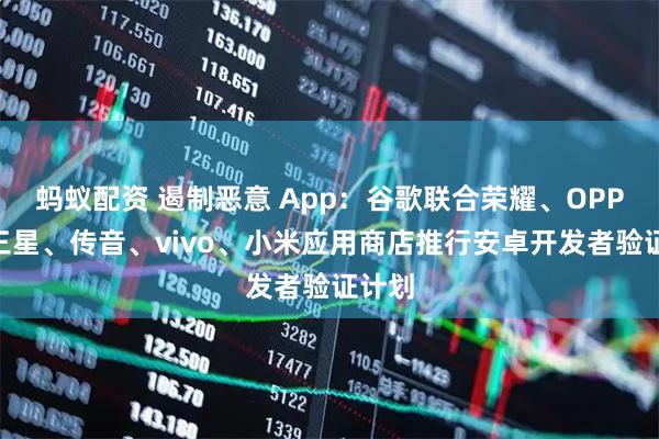 蚂蚁配资 遏制恶意 App：谷歌联合荣耀、OPPO、三星、传音、vivo、小米应用商店推行安卓开发者验证计划