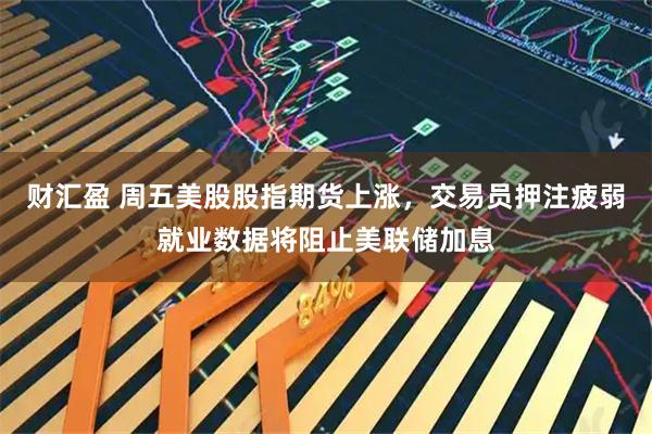 财汇盈 周五美股股指期货上涨，交易员押注疲弱就业数据将阻止美联储加息